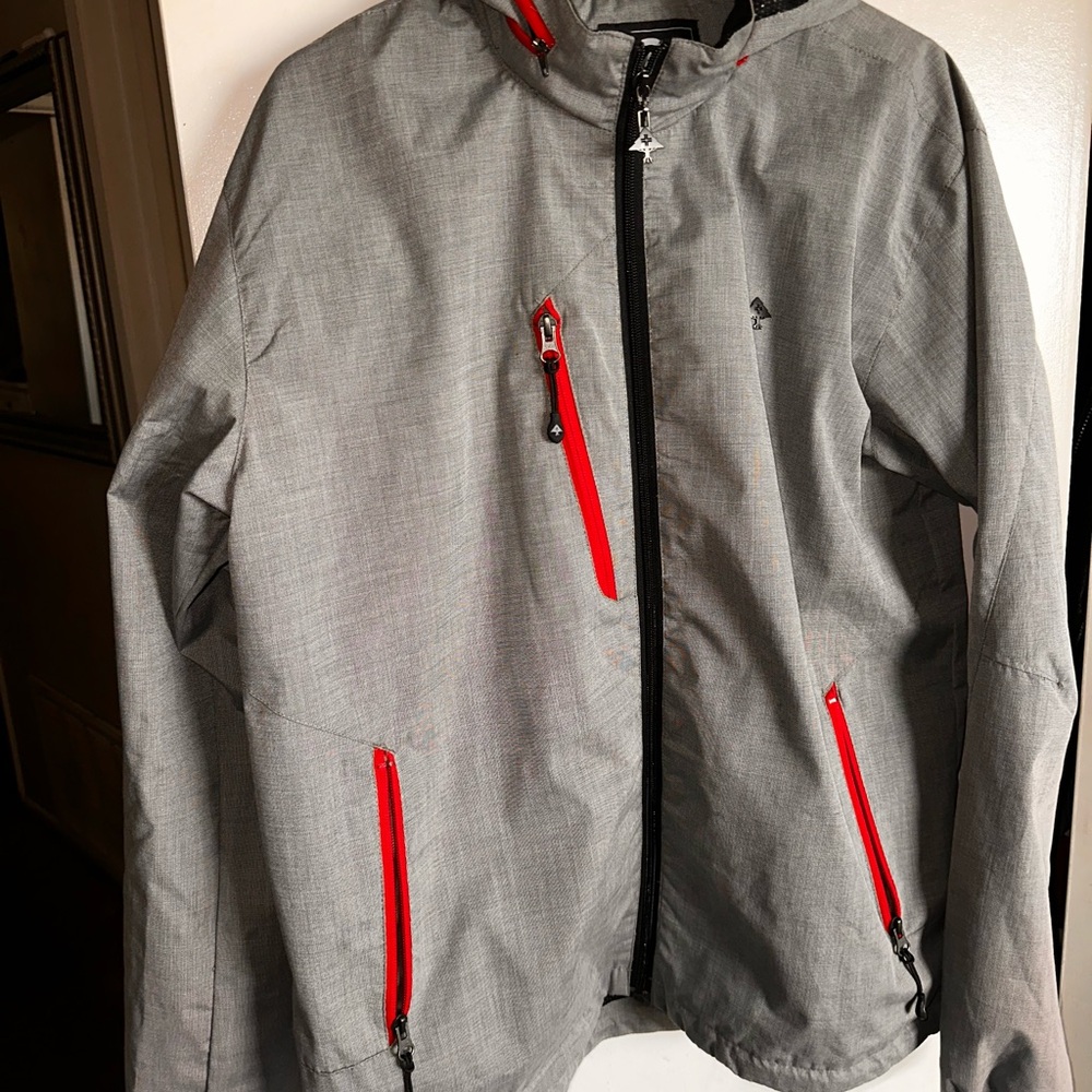 LNG Windbreaker with Water-Resistant Finish Size Large